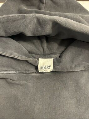 Kolby Women's Casual Gray Pullover Hoodie Sweater